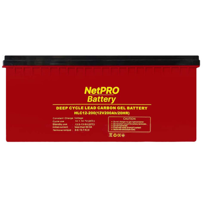 Аккумуляторная батарея NetPro HLC 12-200 12V200Ah Аккумуляторная батарея NetPro HLC 12-200 12V200Ah