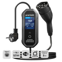 Зарядний пристрій для електромобілів з Європи proVolt AC16A WiFi T2