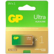 Батарейка GP 9V/6LF22 ULTRA ALKALINE 200 (ціна за 1шт)