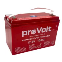 Акумуляторна батарея proVolt LFP 12.8V - 100Ah 100A/50A Smart BMS