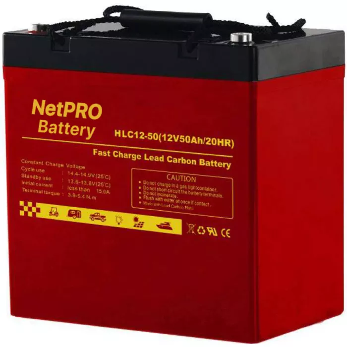 Аккумуляторная батарея NetPro HLC 12-50 12V50Ah Аккумуляторная батарея NetPro HLC 12-50 12V50Ah