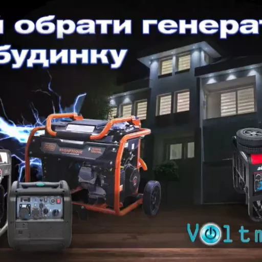 Как подобрать генератор для дома