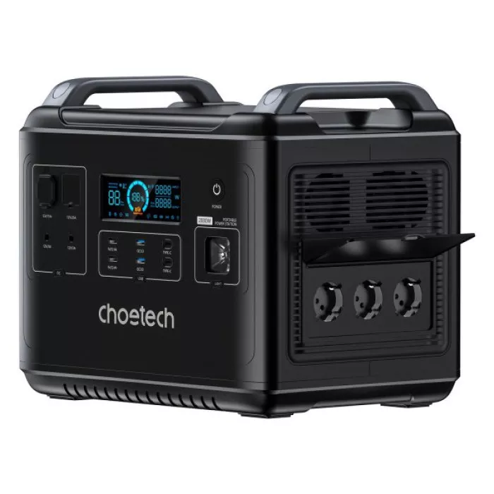 Портативная зарядная станция Choetech BS006-EU-BK 2000W
