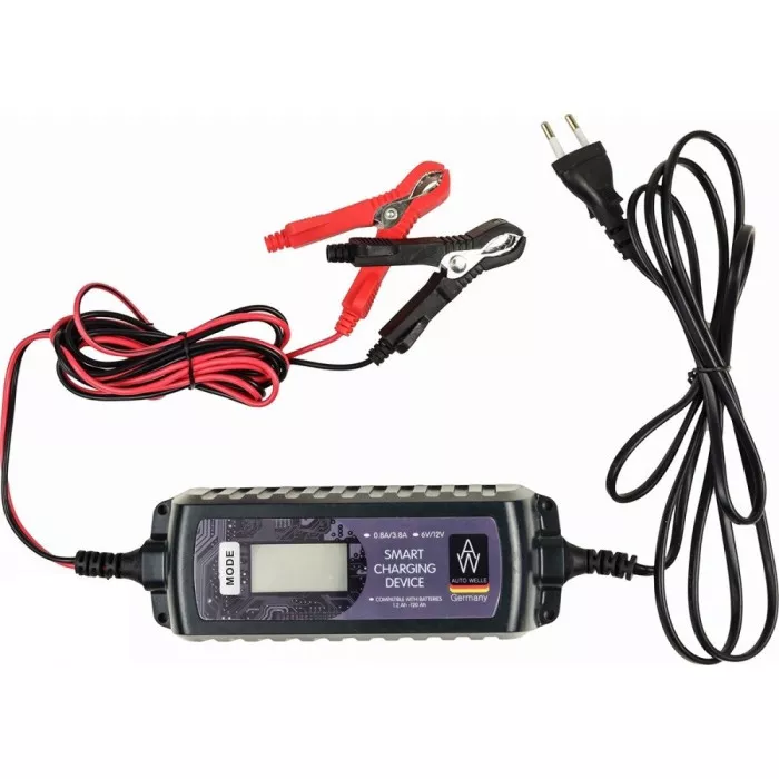 Зарядний пристрій AUTO WELLE AW05-1204 0,8A/3,8A max.120Ah