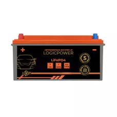 Літієвий автомобільний акумулятор LogicPower LP LiFePO4 12V - 160Ah BMS 1400А 24770 Літієвий автомобільний акумулятор LogicPower LP LiFePO4 12V - 160Ah BMS 1400А 24770