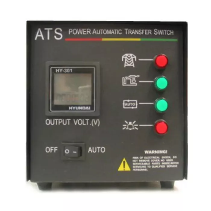 Контроллер автоматического ввода резервного питания Hyundai ATS 10-380 (DHY7500)