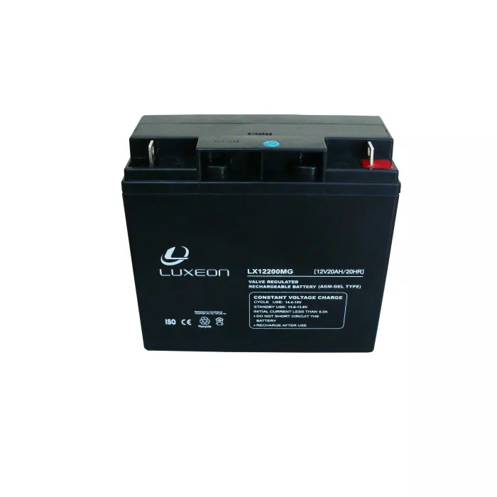 Акумуляторна батарея LUXEON LX12200MG 20ah