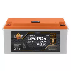 Аккумуляторная батарея LogicPower LP LiFePO4 25,6V - 100 Ah BMS 150/75А 22419