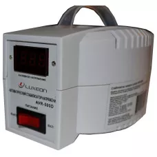 Релейный однофазный стабилизатор напряжения LUXEON AVR-500D white