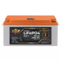 Аккумуляторная батарея LogicPower LP LiFePO4 25,6V - 100 Ah BMS 80/40А 22416