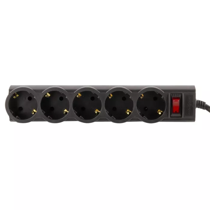 Сетевой фильтр LogicPower LP X5 2m 3520W Black 9583