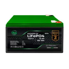 Літій-залізо-фосфатний акумулятор GreenVision GV LiFePО4 12,8V - 12Ah 154Wh 31173