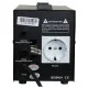 Релейный однофазный стабилизатор напряжения LUXEON AVR-500 VA black