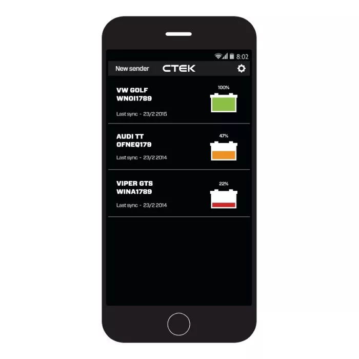 Bluetooth модуль контролю заряду CTEK CTX BATTERY SENSE