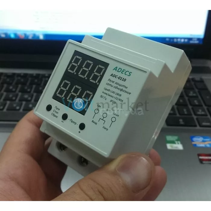 Устройство защиты сети однофазное ADECS ADC-0110-63