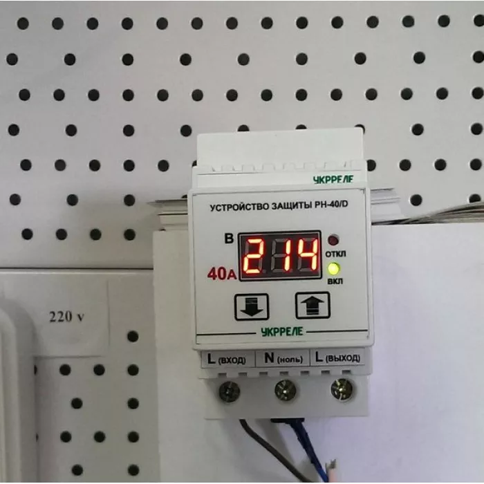 Реле контроля напряжения УкрРеле РН-100/D