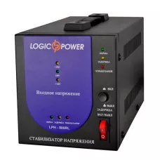 Релейный однофазный стабилизатор напряжения LOGICPOWER LPH-800RL