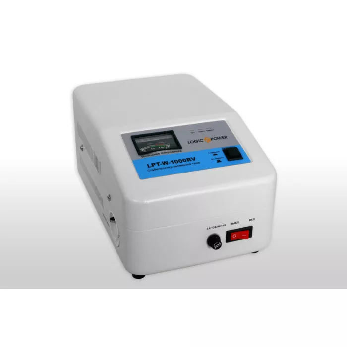 Релейные однофазный стабилизатор напряжения LOGICPOWER LPT-W-1000RV