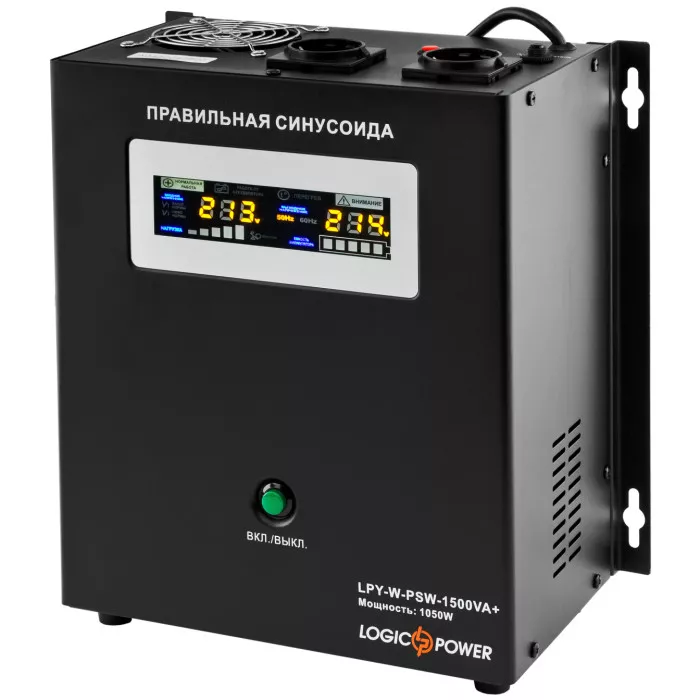 Джерело безперебійного живлення LogicPower LPY-W-PSW-1500Va 4145 Джерело безперебійного живлення LogicPower LPY-W-PSW-1500Va 4145