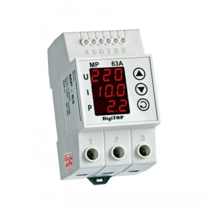 Многофункциональное реле напряжения DIGITOP MP-63A