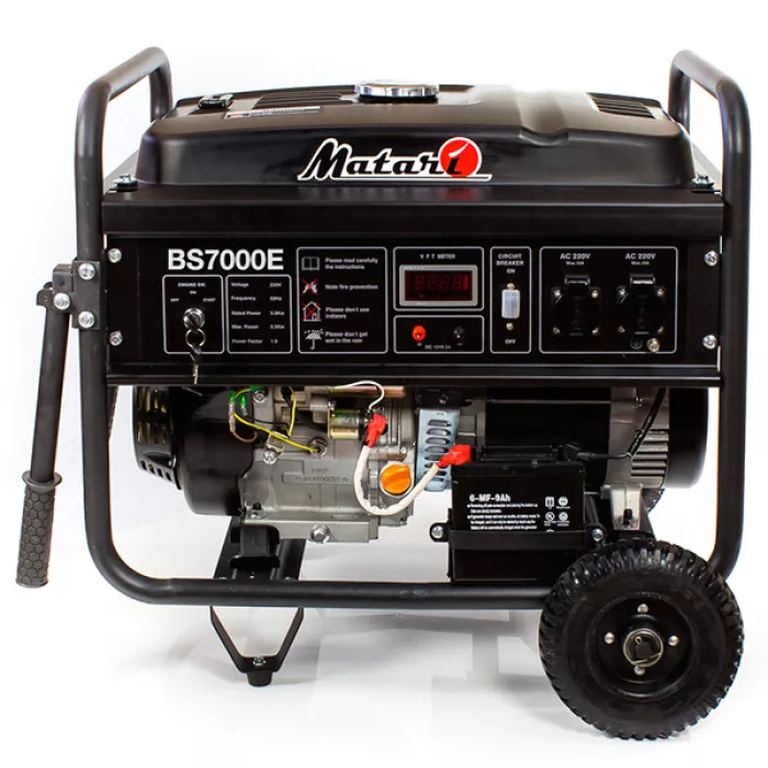 Бензиновая электростанция Matari BS7000E-ATS