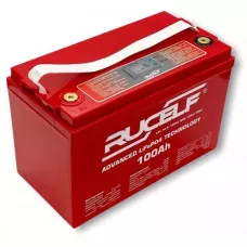 Акумуляторна батарея Rucelf LIP-12.8 100Ah BMS 90A DISPLAY