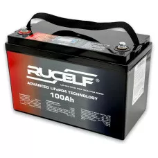 Літій-залізо-фосфатна АКБ RUCELF LIP-12.8 100Ah BMS 100A 32650 Black