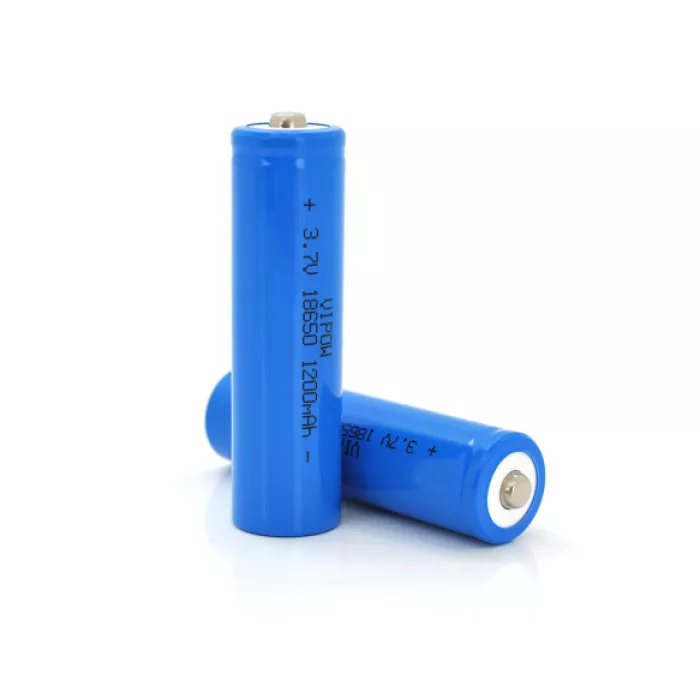 Акумуляторна батарея VIPOW ICR18650 TipTop 1200mAh 3.7V