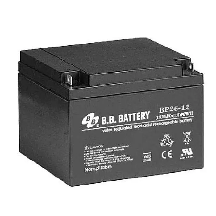 Аккумуляторная батарея B.B. Battery BP26-12/B1