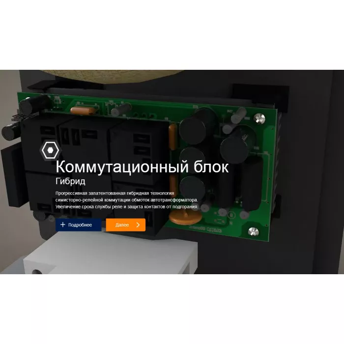 Стабилизатор напряжения ЭЛЕКС ГИБРИД У 9-1/40 V2.0