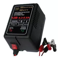 Автоматичний зарядний пристрій Master Watt АЗП 0.3-0.8А 12В мото Автоматичний зарядний пристрій Master Watt АЗП 0.3-0.8А 12В мото