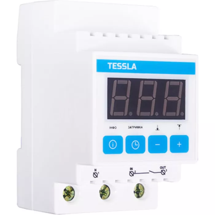 Реле напряжения TESSLA D63t 63A