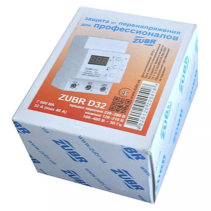 Реле контроля напряжения ZUBR D32