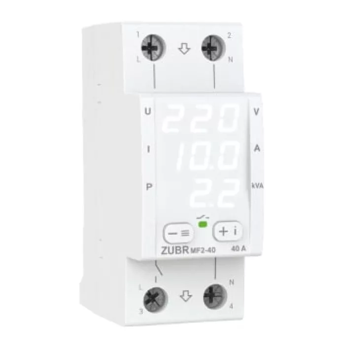 Багатофункціональне реле ZUBR MF2-40 white