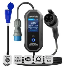 Зарядное устройство для электромобилей из США proVolt AC32A WiFi T1
