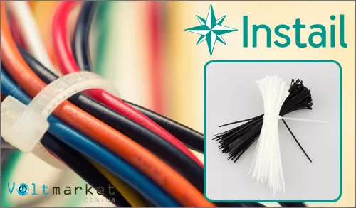 Стяжка кабельная нейлоновая Инстайл Стяжка кабельная нейлоновая Инстайл