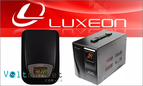 Электронный однофазный стабилизатор напряжения LUXEON