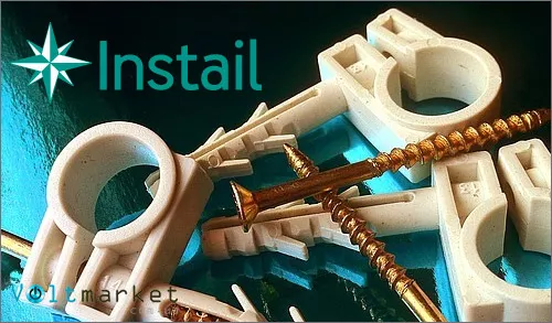 Обойма для труб и кабеля Инстайл