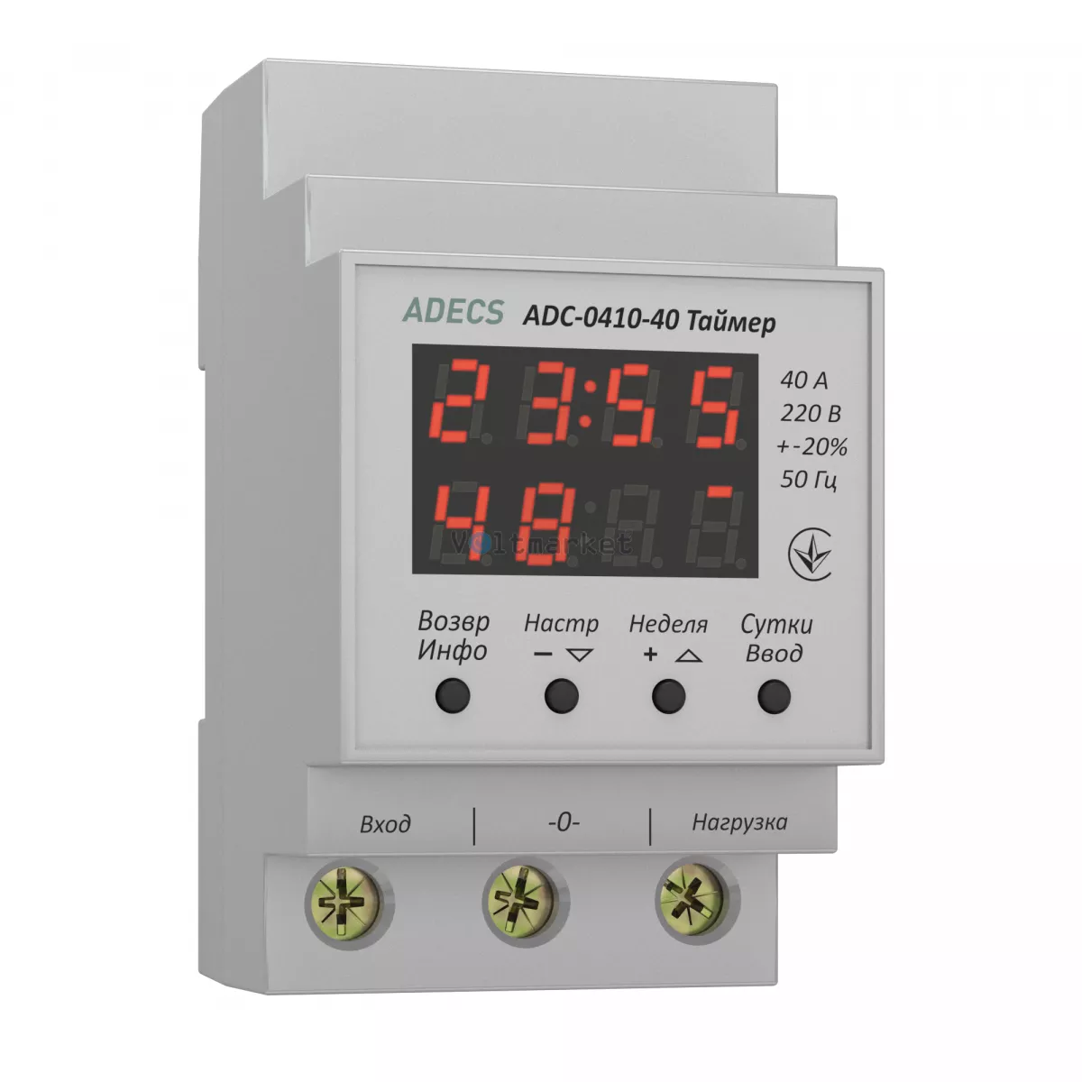 Реле часу Adecs ADC-0410-40