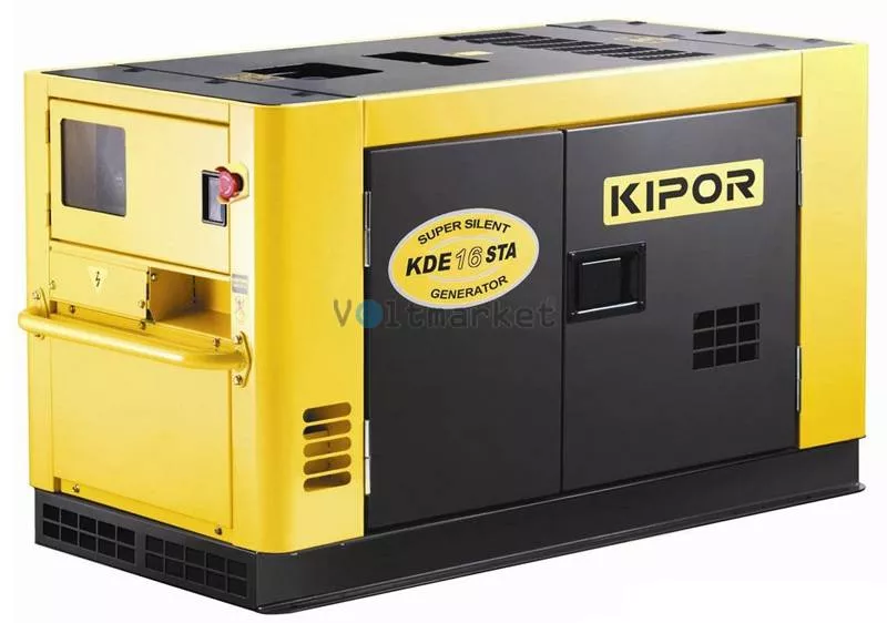 Дизельный генератор KIPOR KDE16STA
