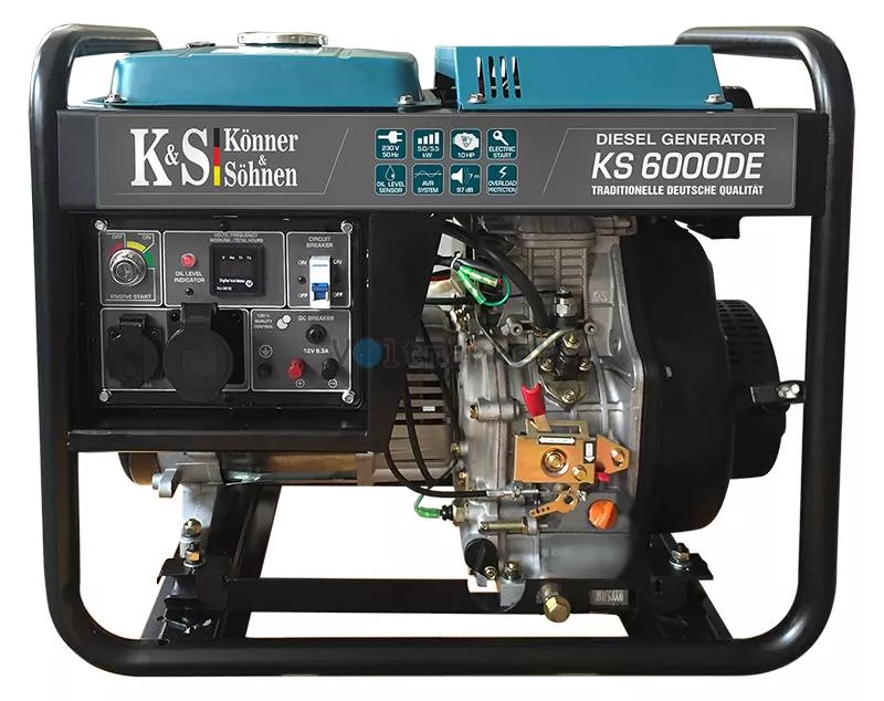 Дизельний генератор Konner&Sohnen KS 6000DE