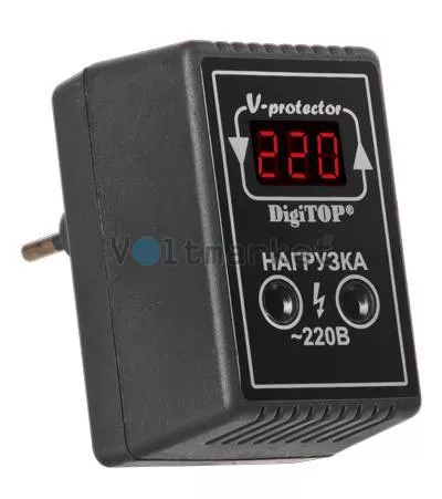 Реле напряжения для розетки 