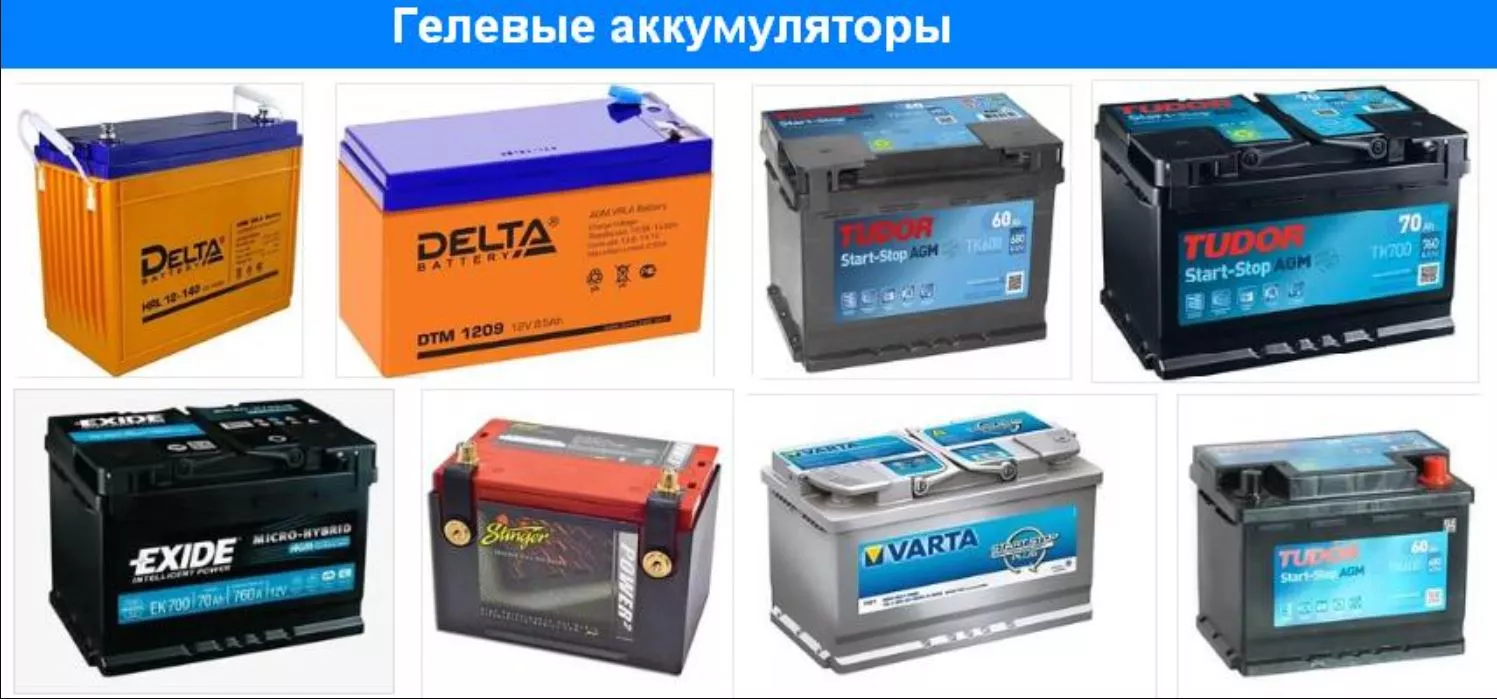 Гелевые аккумуляторы