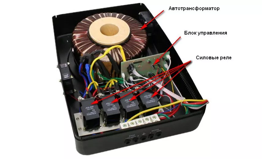 Релейный стабилизатор изнутри