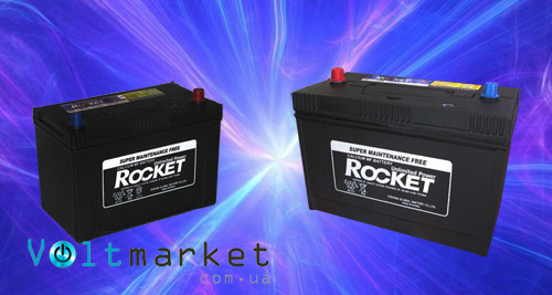 Автомобильные стартерные батареи Rocket 6СТ