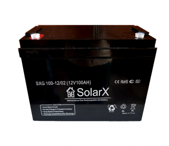 Аккумуляторная батарея SolarX SXG100-12