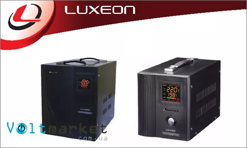 Сервоприводный однофазный стабилизатор напряжения Luxeon