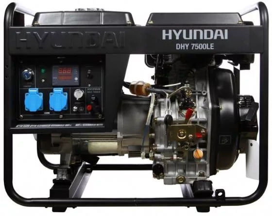 Дизельний генератор HYUNDAI DHY7500LE