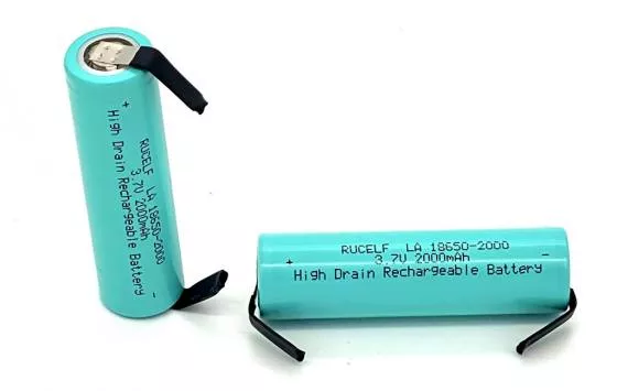 Аккумуляторная батарея Rucelf LA 18650 2000mAh 3.7V Nikel