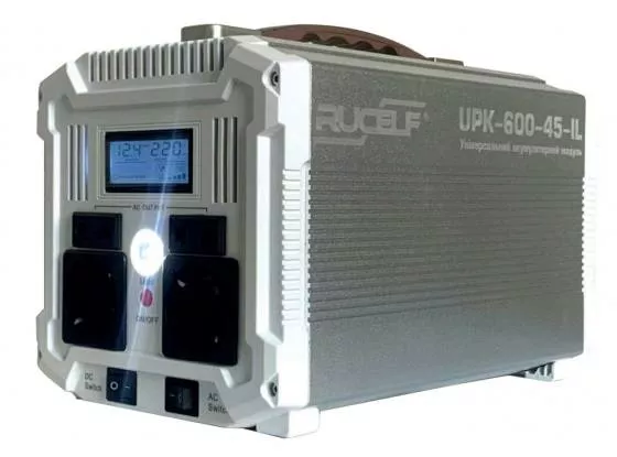 Портативный источник питания Rucelf UPK-600-45-IL SOLAR 120W